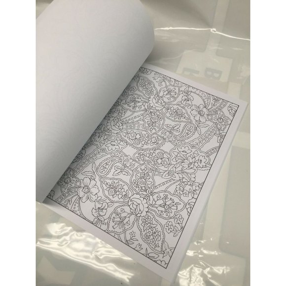 Creative Haven Paisley Designs Coloring Book - Picture 2 of 3